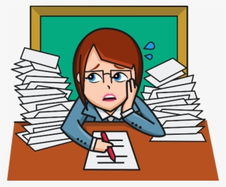 Frustrated Student Clipart Transparent - Frustrated Teacher Clipart