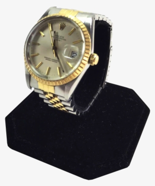 Rolex Oyster Perpetual Date Gold & Stainless Watch - Analog Watch