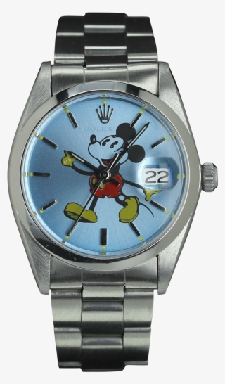 Rolex Oysterdate 6694 Mickey Blue Dial - Analog Watch