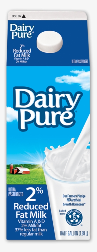 Dairypure 2% Reduced Fat Milk - Dairy Pure 2% Milk - 547x900 PNG ...