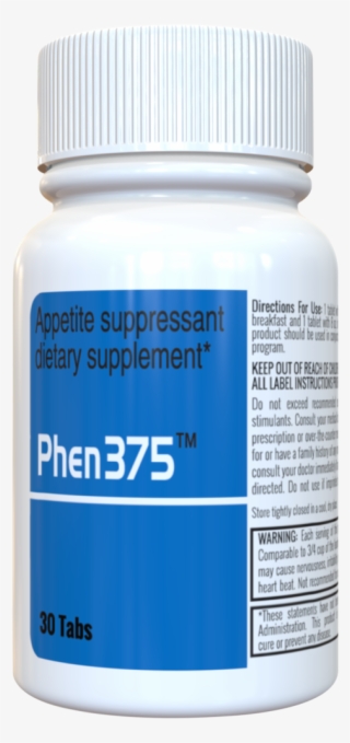 Phen375 Diet Pills For Weight Loss - Phen375 Bottle Png
