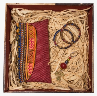 Kitenge Red Gift Box - Thread