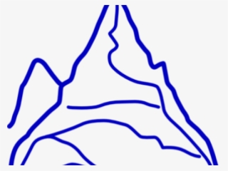 Mountains Clipart Mountain Peak - Mount Everest Drawing Easy