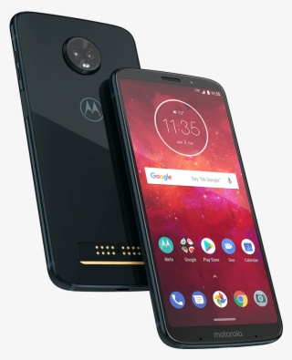 01 Moto Z3 Play Deep Indigo - Motorola Moto Z3 Play