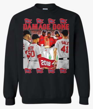 Damage Done 2018 Boston Red Sox Sweatshirt - Son Goku Supreme Hoodie