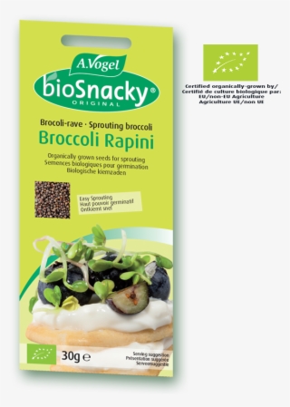 Biosnacky® Brocoli-rave/rapini - Keimsprossen Brokkoli Bio Snacky