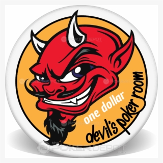 Devil's Poker Room Custom Ceramic Poker Chips - Cartoon