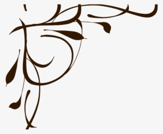 Formal Corner Cliparts - Calligraphy Borders For Microsoft Word