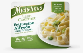 Lean Gourmet Fettuccine Alfredo With Broccoli - Fettuccine Alfredo