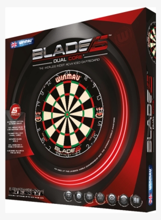 Winmau Blade 5 Dual Core Dartboard Steel Tip - Winmau Blade 5 Dartboard