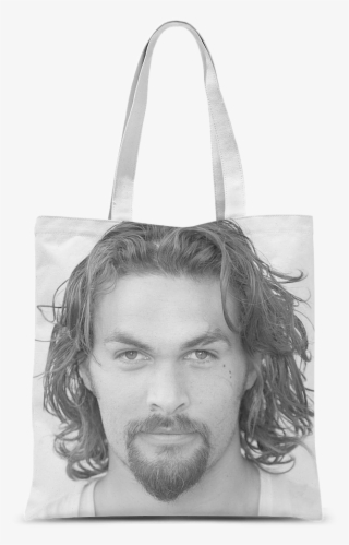 Jason Momoa ﻿classic Sublimation Tote Bag - Jason Momoa In Black And White