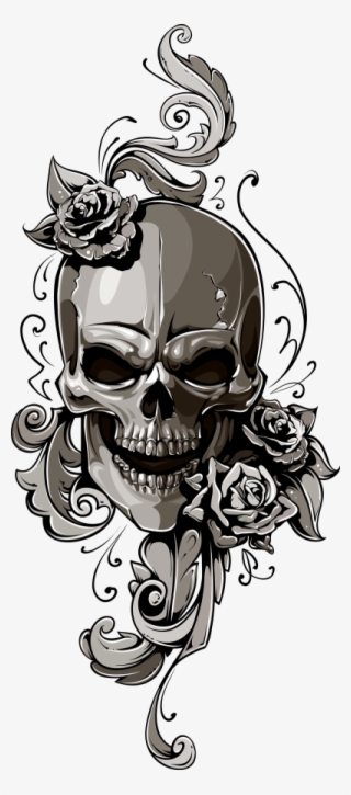 School Old Skull Human Symbolism - Old School Tattoo Skull