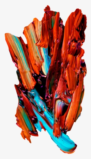 A Piece From "abstract Paint Toolbox," A Pack With