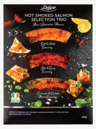 Deluxe Hot Smoked Salmon Trio - Brochette