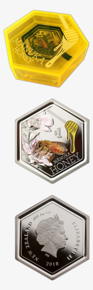 2018 Manuka Honey Silver Proof Coin - Bass