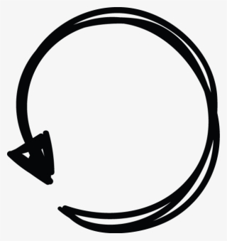 Arrow Circle Double Line Doodle - Vespa Lx Rear Brake Cable