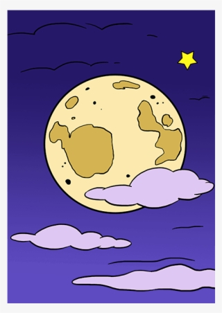 How To Draw Moon - Easy Steps To Draw A Moon