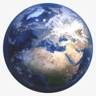 Earth The Blue Marble Desert Planet - Blue Planet Vector Png