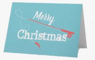 Fly Fishing Merry Christmas Card - Bachelorette Party