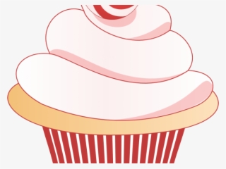 Vector Swirl Clipart Cupcake - Cupcake