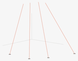 Installation Idea Lasers Or Light Beams Connecting - Plot