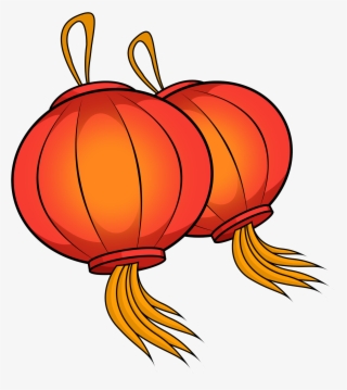 Red Festive Chinese Style Lantern Png And Psd