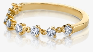 Diamond Chain Tennis Ring - Wedding Ring