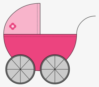 Cart, Baby, Baby Carriage, Girl, Childish, Illustration - Gratulation Zur Geburt Einer Tochter