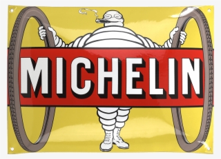 Extended Protection For Your Tires - Reproduction Enamel Michelin Signs