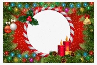Free Png Best Stock Photos Christmas Frame Red Transparent - Christmas Ornament