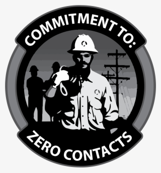 Download Grayscale Logo - Commitment To Zero Contacts
