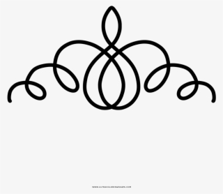 Ornaments Coloring Page - Line Art