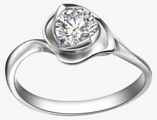 Png Transparent Wedding Diamond Silver - Silver Jewerly Cartoon