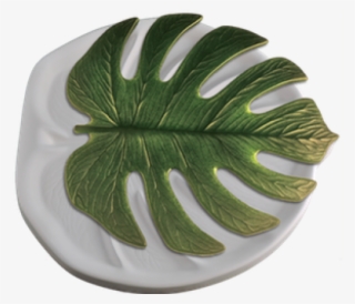 Ceramic Monstera Leaf Plate