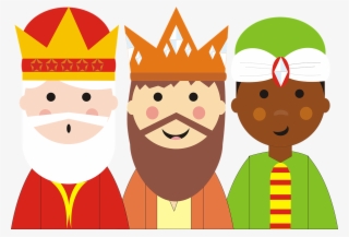 Dibujo Reyes Magos Png - Rosca De Reyes Clipart