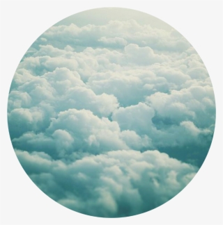 Nuvens Sticker - Baby Blau