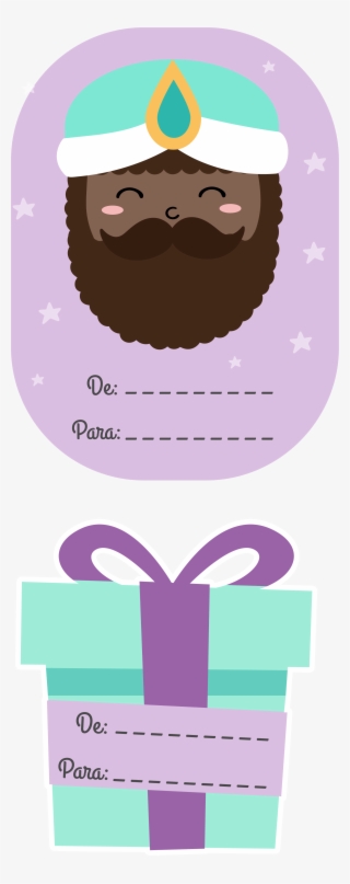 Melchor Gaspar Baltasar - Pegatinas De Navidad Regalo Png