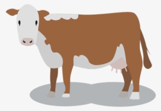 Drawn Meat Cartoon Cow - Vaca De Carne Dibujo