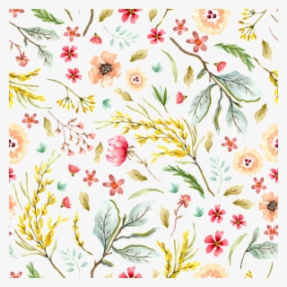 Watercolor Flower - Wallpaper