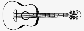 Free Download - Hand Drawn Guitar Png