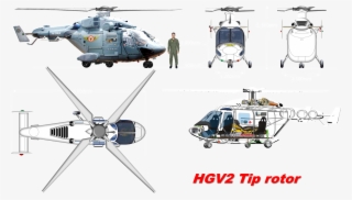 Helicóptero Hgv2 - Helicopter Rotor