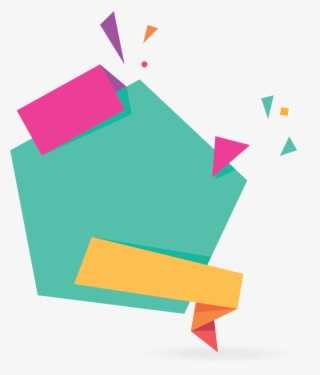 Green Discount Origami Banner