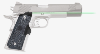 Crimson Trace Lg904g Lasergrips 1911 Full Size Green - California Legal 1911