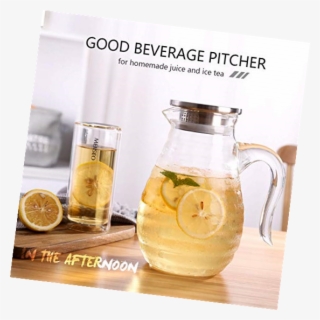 Jiaqi Double Glass Pitcher With Stainless Steel Lid - Domaine De Canton