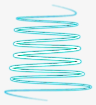 Blue Sticker - Neon Png For Picsart