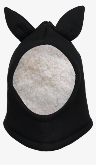 Beau Loves Baby Rabbit Balaclava With Ears Black - Backpack