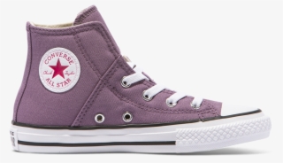 Chuck Taylor All Star Pull-zip Junior High Top Violet - Converse All Star