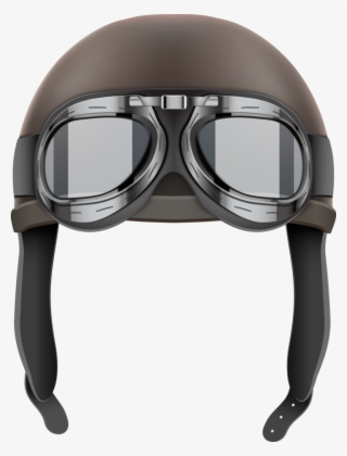 Helmet Png - Old Pilot Goggles Png