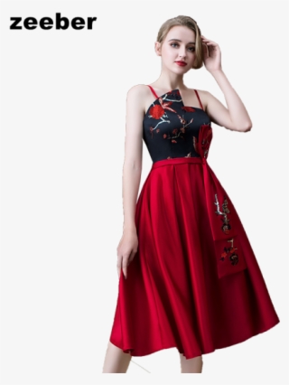 Plus Size Red Bridesmaid Mother Of The Bride Dresses - Cocktail Dress