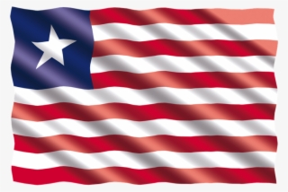 Halftime At The Liberian Election - Flag Of The United States